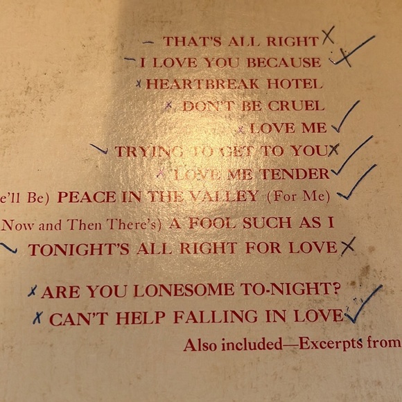 Elvis album vintage - Picture 9 of 12